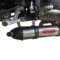 Escape compatible con Ktm Duke 690 2008-2011, Gpe Ann. titanium, Escape completo, no legal para países de la UE, con db killer extraíble 
