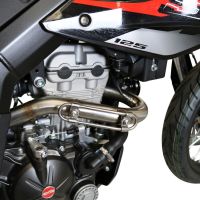 Escape compatible con Aprilia Sx 125 2018-2020, Decatalizzatore, Tubo supresor de catalizador 