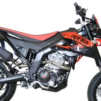 Escape compatible con UM Motorcycles Dsr Adventure TT 125 2018-2020, Decatalizzatore, Tubo supresor de catalizador 