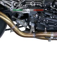 Escape compatible con Yamaha Mt-10 2016-2024, Furore Nero, Escape racing, semi-completo 