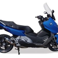 Escape compatible con Bmw C 600 Sport 2012-2016, Gpe Ann. titanium, Escape legal, homologado, silenciador con db killer desmontable y tubo de conexión específico 