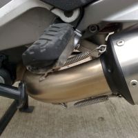 Escape compatible con Moto Guzzi Breva 1100 4V 2005-2010, Furore Nero, Escape legal, homologado, silenciador con db killer desmontable y tubo de conexión específico 