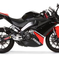 GPR escape compatible con  Derbi Gpr 125 2009-2010, Alluminio Ghost, Escape completo homologado y legal,con catalizador incluido db killer extraíble 