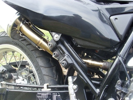 Escape compatible con Suzuki Dr 125 - Sm 2008-2015, Furore Nero, Escape legal, homologado, silenciador con db killer desmontable y tubo de conexión específico 