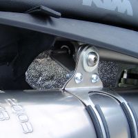 Escape compatible con Ktm Superduke 990 - R ( LC8) 2004-2012, Albus Ceramic, Par de terminales de escape homologados, con db killer extraíbles y tubos de conexión específicos 