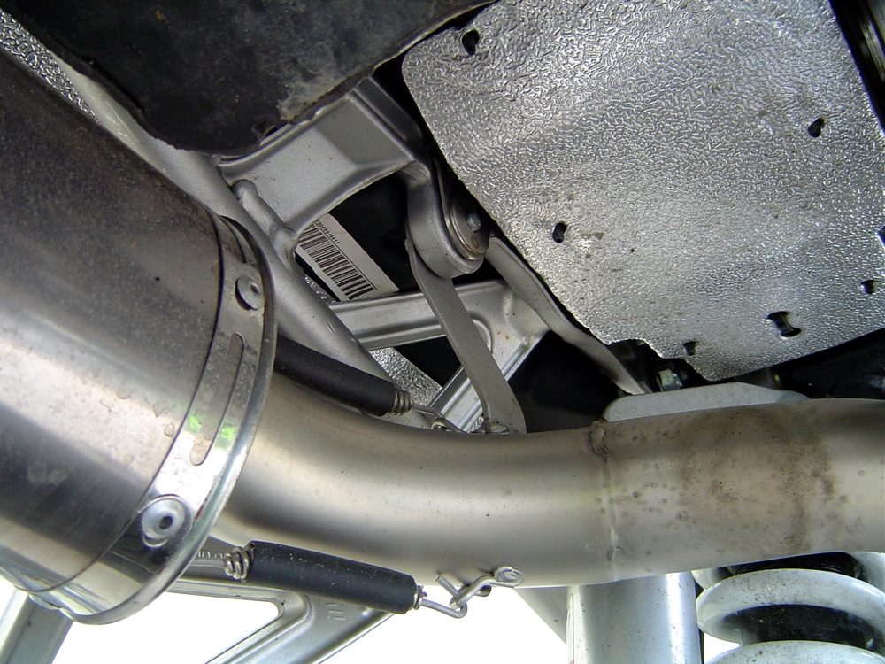 Escape compatible con Ktm Superduke 990 - R ( LC8) 2004-2012, Albus Ceramic, Par de terminales de escape homologados, con db killer extraíbles y tubos de conexión específicos 