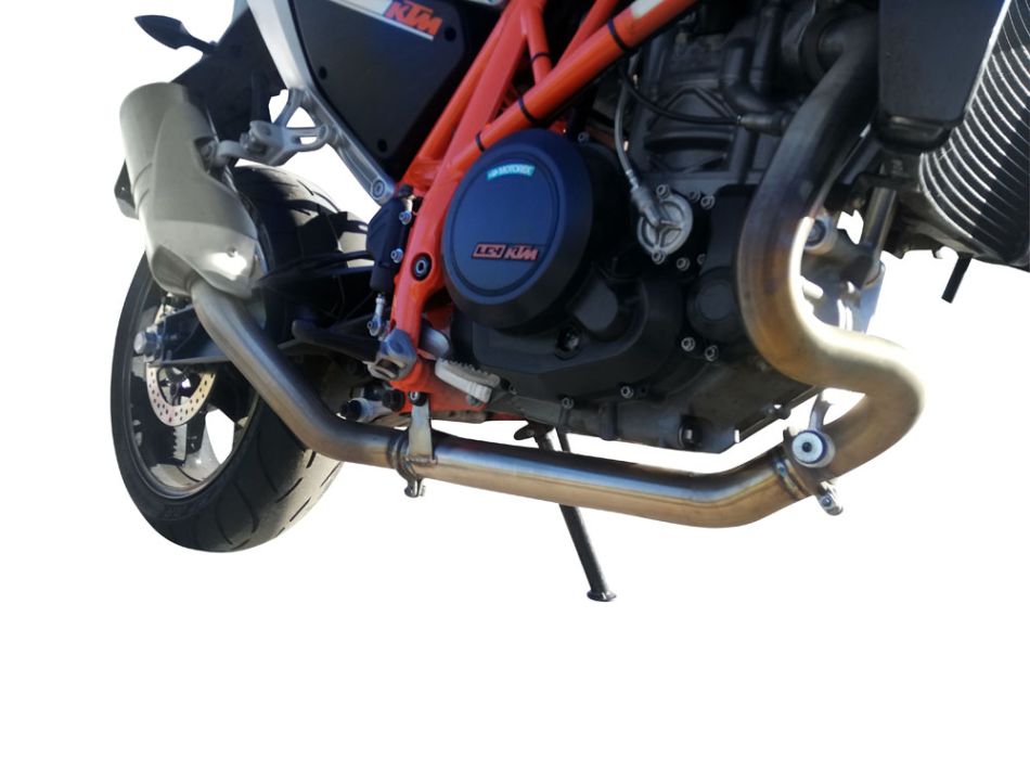 Tubo De Escape Homologado Open Thunder Para KTM Duke 390 2013-2016 - Aluminio, Hecho En Italia