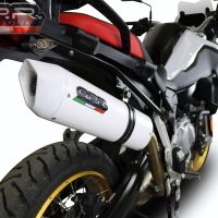 Escape compatible con Bmw F 900 Gs Adventure 2024-2025, Albus Evo4, Escape legal, homologado, silenciador con db killer desmontable y tubo de conexión específico 
