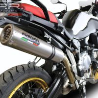 Escape compatible con Bmw F 850 Gs -Adventure 2018-2020, M3 Inox , Escape legal, homologado, silenciador con db killer desmontable y tubo de conexión específico 