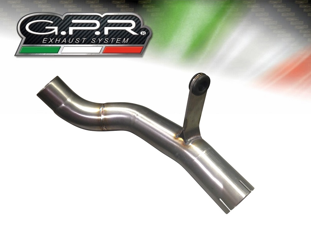 Escape compatible con Bmw F 900 Gs Adventure 2024-2025, GP Evo4 Titanium, Escape legal, homologado, silenciador con db killer desmontable y tubo de conexión específico 