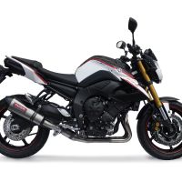 Escape compatible con Yamaha Fz 8 2010-2016, Gpe Ann. titanium, Escape legal, homologado, silenciador con db killer desmontable y tubo de conexión específico 