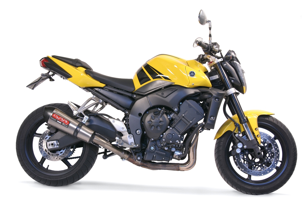 Escape compatible con Yamaha Fz.1 - Fazer 1000 2006-2014, Gpe Ann. titanium, Escape legal, homologado, silenciador con db killer desmontable y tubo de conexión específico 