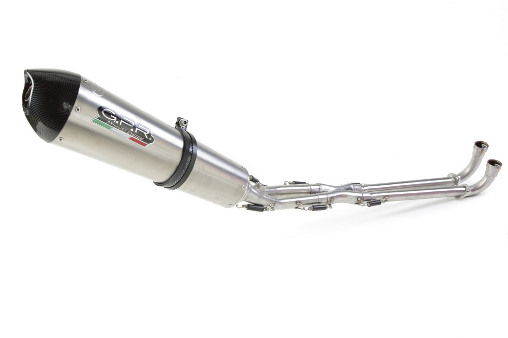 Escape compatible con Yamaha T-Max 500 2001-2011, Gpe Ann. titanium, Escape completo homologado y legal, incluido db killer extraíble 