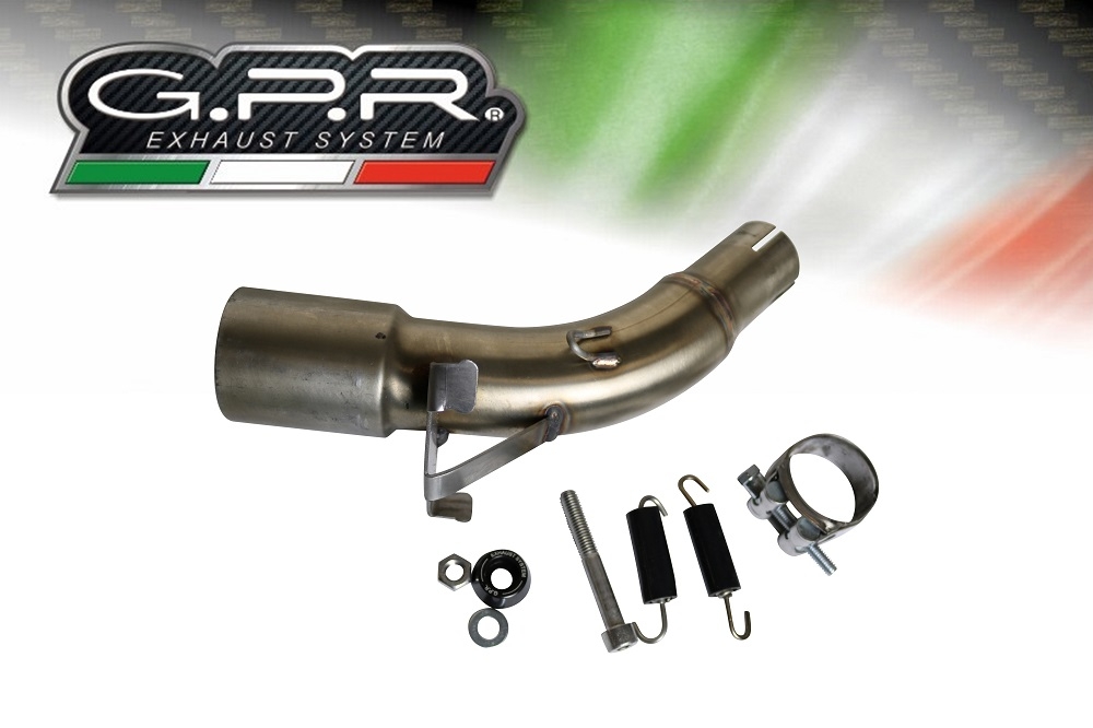 Escape compatible con Kawasaki Z 125 2019-2020, Furore Nero, Escape racing, silenciador con tubo de conexion, articulo sin homologacion 