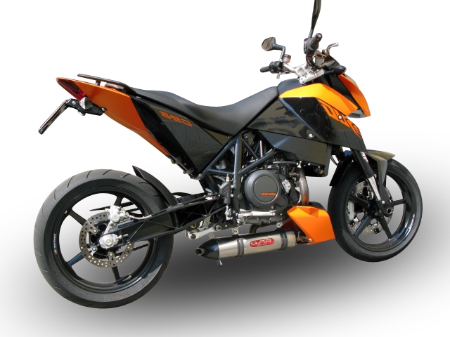 Escape compatible con Ktm Duke 690 2008-2011, Gpe Ann. titanium, Escape completo, no legal para países de la UE, con db killer extraíble 