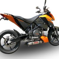 Escape compatible con Ktm Duke 690 2008-2011, Gpe Ann. titanium, Escape completo, no legal para países de la UE, con db killer extraíble 
