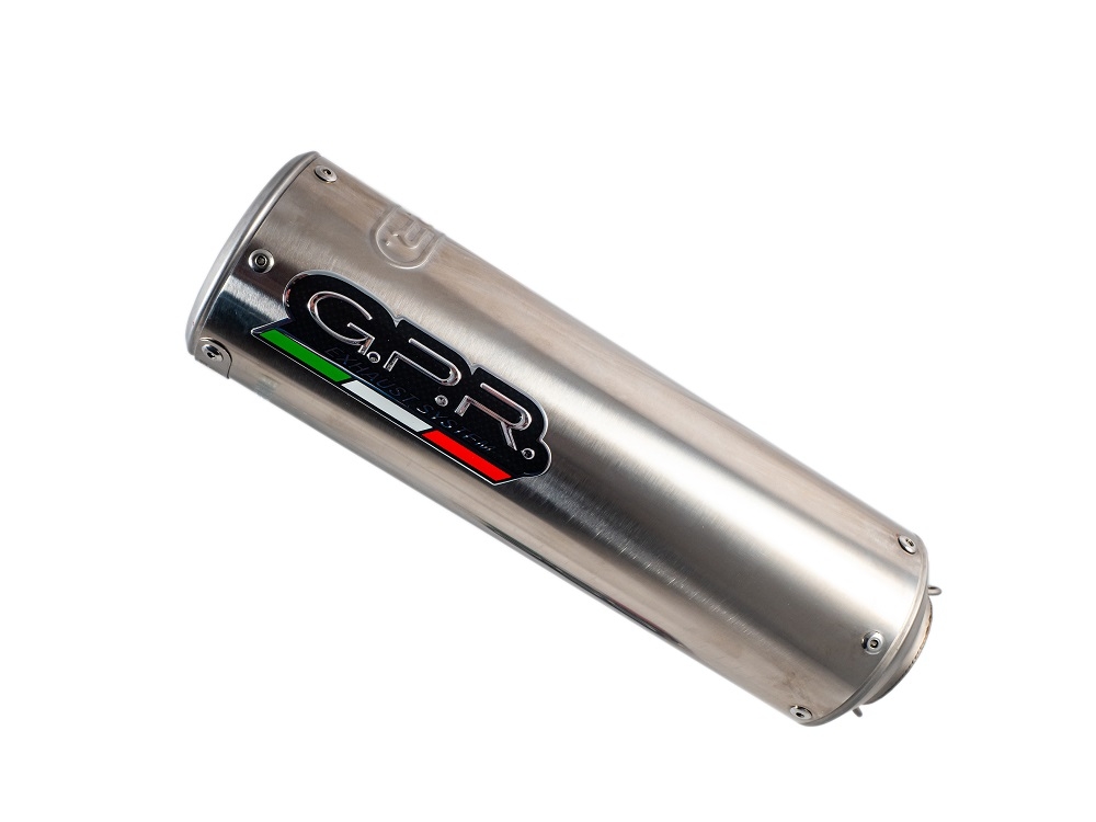 GPR escape compatible con  Zontes Zt 125 G1 - U - U1 - Z2 2020-2024, M3 Inox , Escape completo homologado y legal,con catalizador incluido db killer extraíble 