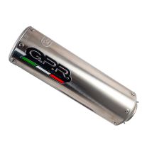 GPR escape compatible con  Zontes Zt 125 G1 - U - U1 - Z2 2020-2024, M3 Inox , Escape completo homologado y legal,con catalizador incluido db killer extraíble 