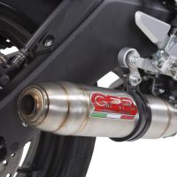 Escape compatible con Yamaha XSR 125 2021-2025, Deeptone Inox, Escape completo, no legal para países de la UE, con db killer extraíble 