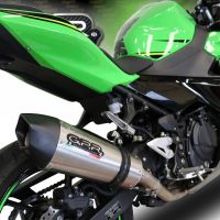 Escape compatible con Kawasaki Z 500 2023-2025, Gpe Ann. titanium, Escape racing, linea completa, suministrado con colector especifico, articulo sin homologacion 
