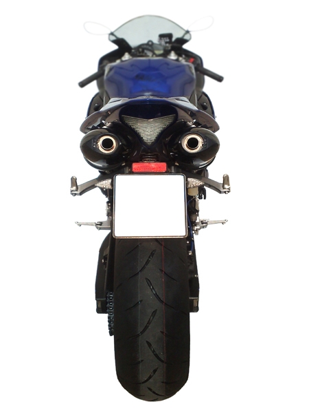 Escape compatible con Yamaha Yzf 1000 R1 2009-2014, Gpe Ann. titanium, Par de terminales de escape homologados, con db killer extraíbles y tubos de conexión específicos 