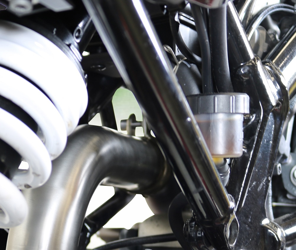 GPR escape compatible con  Husqvarna Svartpilen 401 2018-2019, Deeptone Inox, Escape semi-completo homologado, con db killer extraible y catalizador 