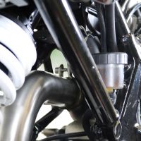 GPR escape compatible con  Husqvarna Svartpilen 401 2018-2019, Deeptone Inox, Escape semi-completo homologado, con db killer extraible y catalizador 