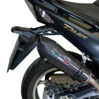 Escape compatible con Yamaha T-Max 500 2001-2011, Gpe Ann. Poppy, Escape completo homologado y legal, incluido db killer extraíble 