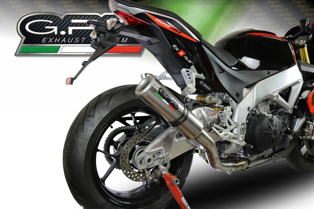Escape compatible con Aprilia Tuono 1100 V4 Rr 2021-2024, M3 Inox , Escape homologaedo, legal para mercados fuera de la UE, incluido tubo de enlace y db killer extraíble 