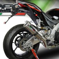 Escape compatible con Aprilia Tuono 1100 V4 Rr 2021-2024, M3 Inox , Escape homologaedo, legal para mercados fuera de la UE, incluido tubo de enlace y db killer extraíble 