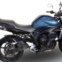 Escape compatible con Yamaha Fz6 600-Fazer S1-S2 2004-2013, Gpe Ann. titanium, Par de terminales de escape homologados, con db killer extraíbles y tubos de conexión específicos 