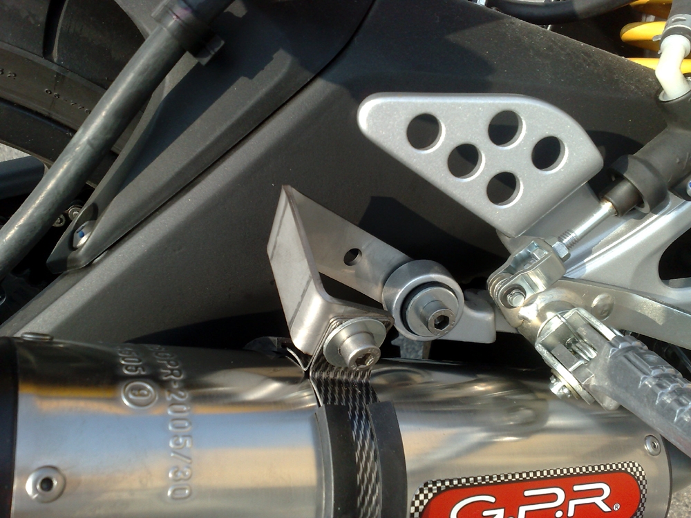 Escape compatible con Yamaha Yzf-R 125 2008-2013, Gpe Ann. Poppy, Escape completo homologado y legal, incluido db killer extraíble 