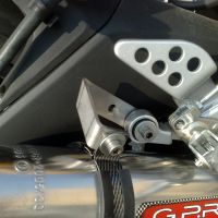 Escape compatible con Yamaha Yzf-R 125 2008-2013, Gpe Ann. Poppy, Escape completo homologado y legal, incluido db killer extraíble 