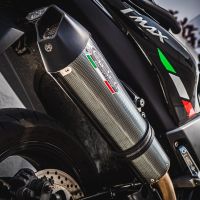 Escape compatible con Yamaha T-Max 560 2022-2024, Gpe Ann. Poppy, Escape completo, no legal para países de la UE, con db killer extraíble 