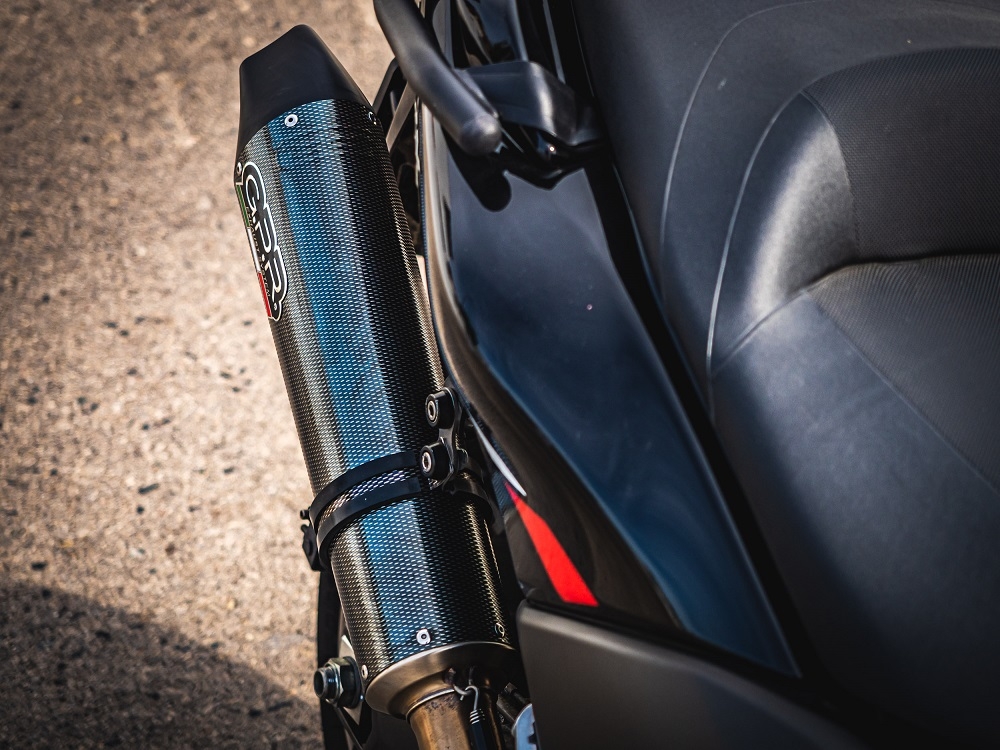 Escape compatible con Yamaha T-Max 560 2022-2024, Gpe Ann. Poppy, Escape completo, no legal para países de la UE, con db killer extraíble 