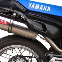 Escape compatible con Yamaha Xt 600 - E - K 1985-2002, Trioval, Escape legal, homologado, silenciador con db killer desmontable y tubo de conexión específico 