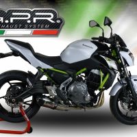Escape compatible con Kawasaki Z 650 2021-2022, Gpe Ann. Titanium, Escape completo, no legal para países de la UE, con db killer extraíble 