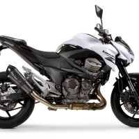 Escape compatible con Kawasaki Z 800 2009-2016, Gpe Ann. Poppy, Escape legal, homologado, silenciador con db killer desmontable y tubo de conexión específico 
