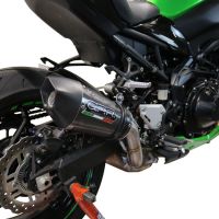 Escape compatible con Kawasaki Z 900 E 2020-2024, Gpe Ann. Poppy, Escape legal, homologado, silenciador con db killer desmontable y tubo de conexión específico 