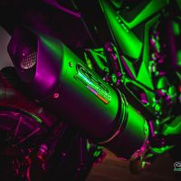 GPR escape compatible con  Zontes Gk 125 2022-2024, Furore Evo4 Nero, Escape completo homologado y legal,con catalizador incluido db killer extraíble 