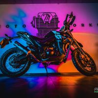 GPR escape compatible con  Zontes Gk 125 2022-2024, M3 Black Titanium, Escape completo homologado y legal,con catalizador incluido db killer extraíble 