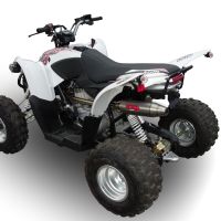 Escape compatible con Aeon Cobra 400 2017-2020, Deeptone Atv, Escape completo homologado y legal, incluido db killer extraíble 