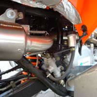 Escape compatible con Adly 500 Hurricane S 2005-2021, Deeptone Atv, Escape completo homologado y legal, incluido db killer extraíble 