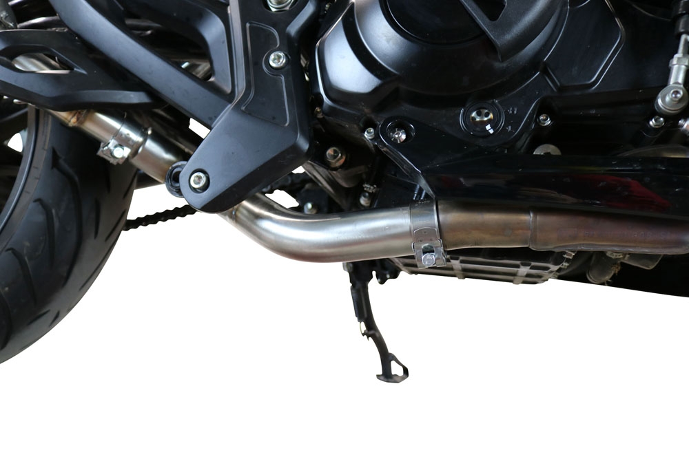 Escape compatible con Benelli 502 C 2021-2024, Decatalizzatore, Tubo supresor de catalizador 