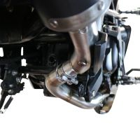 Escape compatible con Benelli 502 C 2021-2024, Decatalizzatore, Tubo supresor de catalizador 