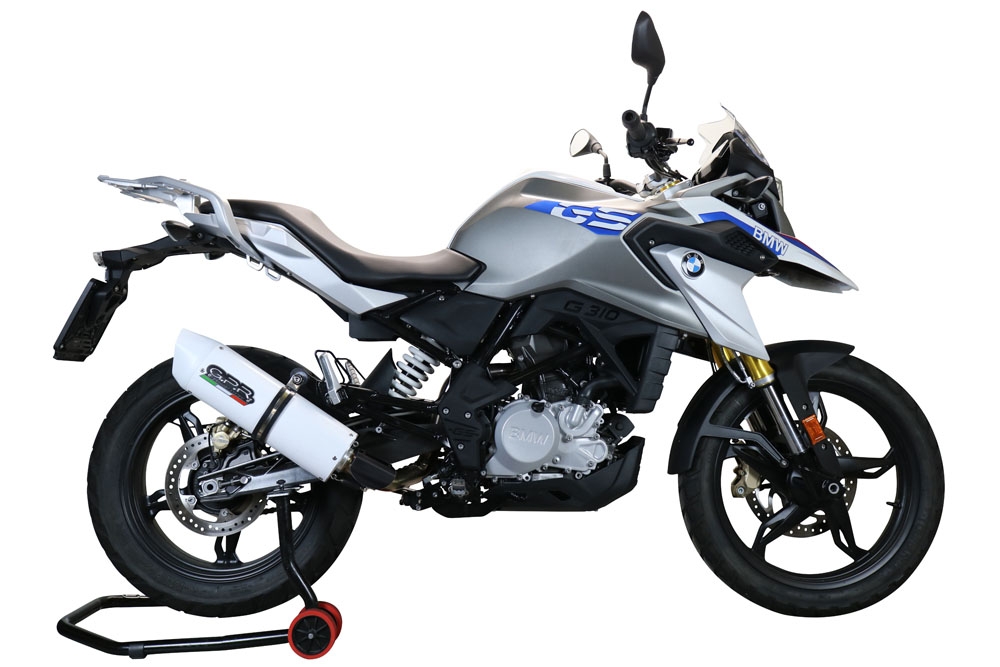 Escape compatible con Bmw G 310 Gs 2022-2024, Albus Evo4, Escape completo, no legal para países de la UE, con db killer extraíble 
