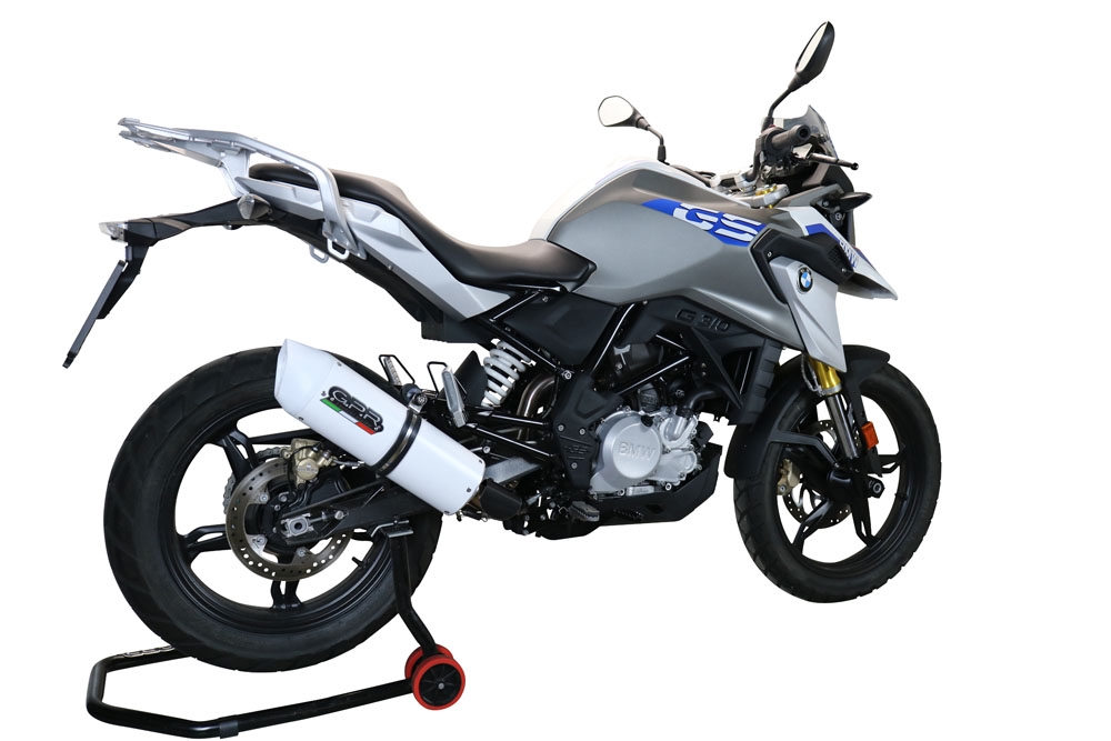 Escape compatible con Bmw G 310 Gs 2022-2024, Albus Evo4, Escape completo, no legal para países de la UE, con db killer extraíble 