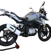 Escape compatible con Bmw G 310 Gs 2022-2024, Albus Evo4, Escape completo, no legal para países de la UE, con db killer extraíble 