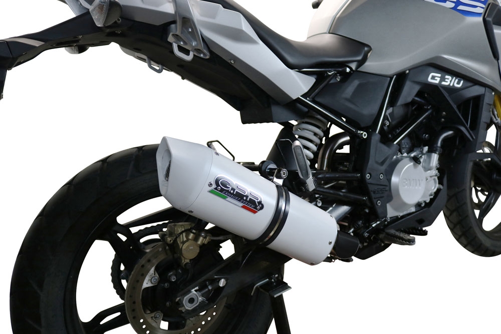 Escape compatible con Bmw G 310 Gs 2022-2024, Albus Evo4, Escape completo, no legal para países de la UE, con db killer extraíble 