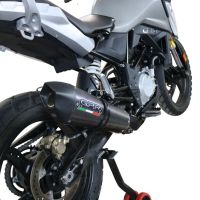 Escape compatible con Bmw G 310 Gs 2017-2021, GP Evo4 Poppy, Escape completo, no legal para países de la UE, con db killer extraíble 